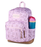 JanSport Right Pack Backpack - Durable Daypack with Padded 15" Laptop Sleeve, Spacious Main Compartment & Integrated Water Bottle Pocket - Horoscope Horizons Pink Ice/Mahogany Haze