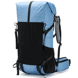Hiking Backpack,40L to 50L Extra Large Capacity Hiking Bag,Internal Frame Camping Backpack,Upgraded X-PAC Lightweight Sport Daypack Travel Backpack Fit For Mountain Climbing Camping(Blue)