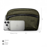 ALPAKA Flight Sling Bag 1L Small Crossbody Sling Bag Green X-Pac VX42