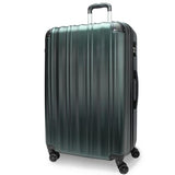 World Traveler Kemyer Quest 29-Inch Hardside Lightweight Expandable Spinner Suitcase Luggage - British Green