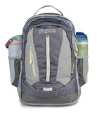 JanSport Odyssey 38L Laptop & Hiking Backpack, Fits 15" Laptop or 3 L Hydration Bladder, Grounded Grey, Tuck-Away Hip Belt, Dual Main Compartments, Ergonomic Padding, College & Travel Daypack