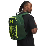 Under Armour Unisex Hustle Sport 6.0 Backpack, (301) Forest Green/Forest Green/Green Citrine, One Size Fits Most