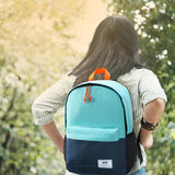 MIER Insulated Backpack Cooler Small Leakproof Lunch Back Pack with Coolers Lightweight Cute Lunch Bag for Women Men to Work, Picnics, Camping, Park Day Trips, 15 L, Blue