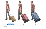 Eagle Creek Cargo Hauler XT Wheeled Duffel - Wheeled Backpack Duffel - Deployable Backpack Straps - Lockable U-Lid & Easy Access Compartment - Charcoal