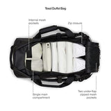 RAINS Texel Duffel – Waterproof Convertible Backpack Travel Bag, 14.8 gal