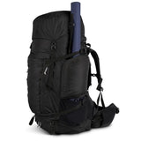 Kelty Coyote 60-105 Liter Internal Frame Backpack - Hiking, Backpacking, Travel, Adjustable Torso (105L / Black)