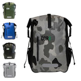COR Surf Waterproof Dry Bag Backpack with Padded Laptop Sleeve 25L & 40L Heavy Duty, Roll-Top Pack (Camo, 25L)
