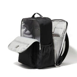 Baggallini Everyday Laptop Backpack - 11x15.5 Lightweight Water-Repellent Nylon Travel Bag w/Padded Laptop Sleeve & RFID
