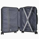 ABS Luggage Suitcase, Spinner Hardshell Lightweight, Stylish & Durable Suitcase with 360° Wheels for Smooth Travel, Perfect for Carry-On, Ideal for Business, Vacations & Weekend Getaways Blue (20inch)
