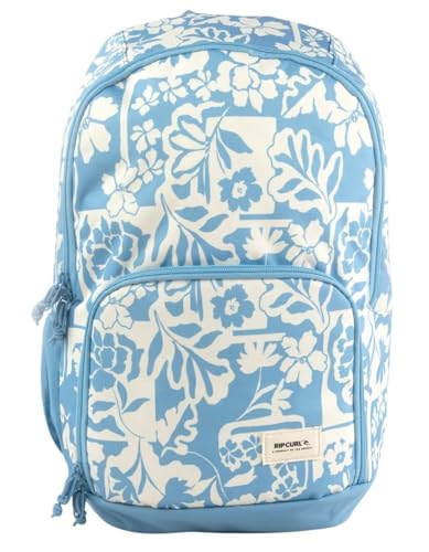 Rip Curl Womens Evo 24L Backpack, Light Blue & White