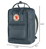 Fjallraven Kanken Laptop 15" Backpack, Graphite