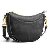 S-ZONE Small Leather Crossbody Bags for Women Cute Purses with RFID Anti-theft Pocket Trendy Shoulder Bag Handbags Satchel