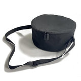 KALASONEER Disc Golf Bag, Portable Waterproof Disc Golf Bag with More than 10 Discs Capacity,Adjustable Strap(Black)