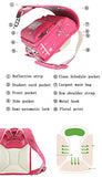 MilWorld randoseru backpack ransel automatic janpanese school bag for kids PU leather waterpoof Pink