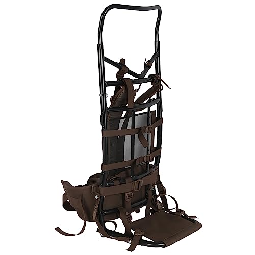 TIMBER RIDGE Aluminum External Frame Hiking Backpacks with Adjustable Height, Lightweight & Foldable for Camping, Hiking, Travel, | Backpacks4Less