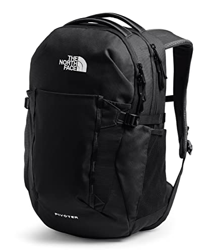 THE NORTH FACE Women's Pivoter Everyday Laptop Backpack, TNF Black, One Size