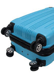 Rockland London Hardside Spinner Wheel Luggage, Carry-On 20", Turquoise