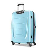 Samsonite Winfield 2 Hardside Expandable Luggage with Spinner Wheels, Ice Blue, Checked-Large 28-Inch