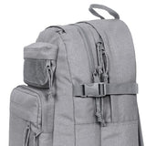 EASTPAK Double Pro – 32L Performance Backpack with 16" Laptop Sleeve, Dual Compartments, Security Pocket, Bottle Holder & Organizer, Sunday Grey