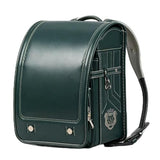 Vent-Stellaire Randoseru Ransel backpack automatic Japanese school bag boys girls leather light weight Rain Cover(Dark Green)