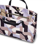 RADLEY London Argyll Street Geo Responsible Women's Medium Recycled Fabric Ziptop Satchel Bag, Thistle