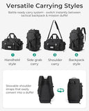 BAGSMART 4-IN-1 Gym Bag for Women Men, TSA Duffle Bag for Travel