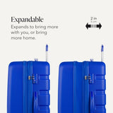 SwissGear 7366 Signature Hardside Expandable Luggage with Spinner Wheels, TSA Lock, Cobalt, Checked-Large 27-Inch