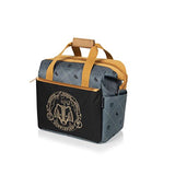 PICNIC TIME Harry Potter Hufflepuff On The Go Lunch Cooler, Soft Cooler Lunch Box, Insulated Lunch Bag, (Black with Yellow Accents)