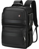 RoyalAnt Work Backpack for Men, 16 Inch Professional Tech Laptop Backpack with Dual USB Charging Ports, TSA Friendly Water-Resistant Carry On Backpack for Commute, College & Business Trips, Black