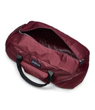 JanSport Weekender Large Duffel - Travel or Gym Bag, Durable Weekender with Front Utility Pocket & Side Grab Handles - Cherry Lacquer