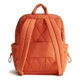 Vera Bradley Women's Featherweight Large Bancroft Backpack, Potter's Clay, One Size