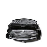 Baggallini Womens Calais Crossbody Bag, Black