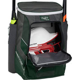 Rawlings | IMPULSE Backpack Equipment Bag | Baseball/Softball | Dark Green