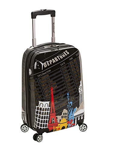 Rockland Departure Hardside Spinner Wheel Luggage, Departure, Carry-On 20-Inch