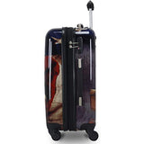 Chariot Dog Lovers Freedom Pups 20-Inch Carry-On Hardside Polycarbonate Expandable Spinner Luggage with TSA Lock