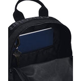 Under Armour unisex-adult Loudon Mini Backpack, (001) Black/Black/Reflective, One Size