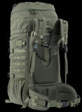 BACKFERRY 75L Tactical Backpack with Internal Frame, MOLLE, and Hydration System