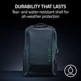 Razer Rogue V4 18" Gaming Laptop Backpack — Tear & Water Resistant Exterior, Shockproof Sleeve Fits Up to 18 inch Laptops, Ergonomic Comfort, Made with Recycled Material, Padded Shoulder Straps