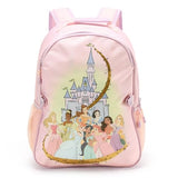 Disney Store Official Princess Backpack - Kids Backpack with Embroidered Accents, Adjustable Straps, Zip Compartments & Mesh Pockets, Screen Art Featuring Disney Princesses - Water Resistant