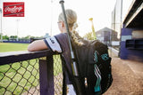 Rawlings | STORM Backpack Equipment Bag | T-Ball / Softball | Mint