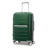 Samsonite Freeform Hardside Carry-On Luggage with Spinner Wheels - Hardshell Suitcase - TSA, Airline-Approved - Expandable Hard Shell, Smooth Rolling Wheels for Lightweight Travel - Pine Green