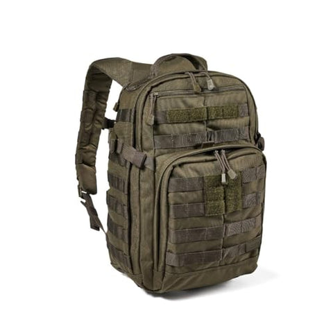 5.11 Tactical Rush 12 2.0 Tactical Backpack 24L Molle Laptop, Ranger Green