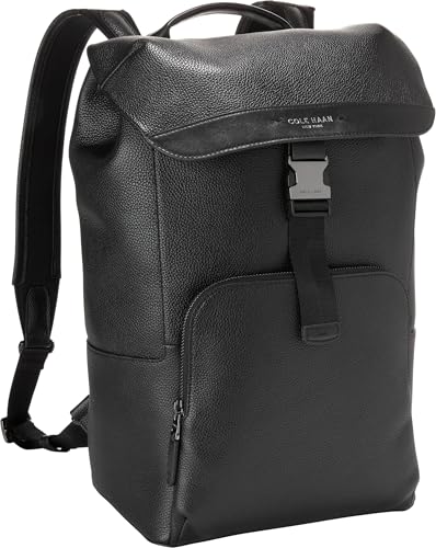 Cole Haan Men's Backpack - Damon Flap Backpack, Black