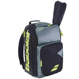 Babolat Pure Aero Tennis Backpack (Metallic Grey/Black/Fluo Yellow)