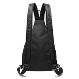 Cali Crusher Sling - 100% Smell Proof/Convertible Shoulder Pack (Black/Blue)