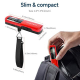 travel inspira Battery-Free Luggage Scale 110lb/50kg Digital Portable