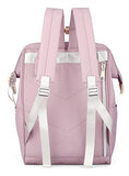 Himawari Laptop Backpack, Stylish Eco-Friendly Canvas, 11"x16"x6.3", Large Capacity, Multi-Functional with USB Port, Padded Back Panel, Adjustable Shoulder Straps