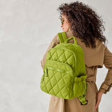 Vera Bradley Women's Featherweight Bancroft Backpack, Spinach Green, One Size