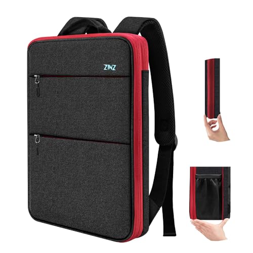 ZINZ Slim & Expandable Laptop Backpack 15 15.6 16 Inch Case, Water Resistant Travel Backpack Compatible with MacBook Pro/Neo 16" 15", | Backpacks4Less