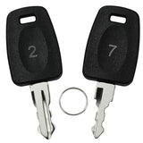 Luggage Keys 002 007 Replacement for Bag Suitcase Luggage Lock